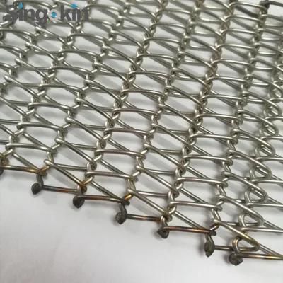 Stainless Steel Spiral Wire Mesh Balanced Conveyor Belt