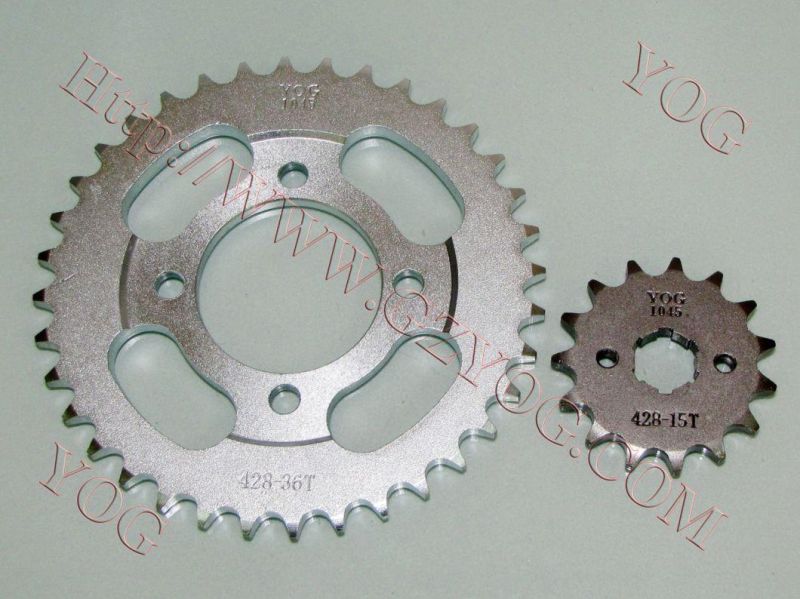 Motorcycle Front Rear Sprocket Cg-125