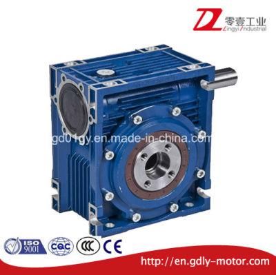 Die Cast Aluminum Worm Gear Speed Reduce Gearbox with Shaft