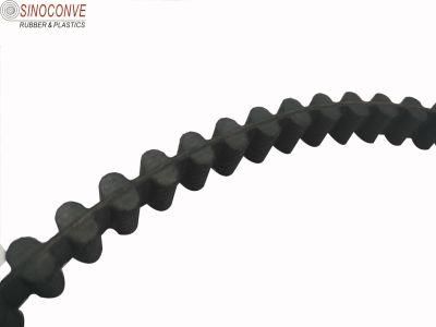 Industrial Ribbed Rubber Conveyor Transmission Belt/Curved Tooth Timing Belt