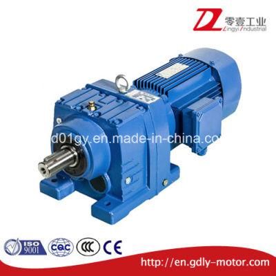 China Brand Gr19-179 High Torque Low Speed Helical Geared Motor Gear Reducer