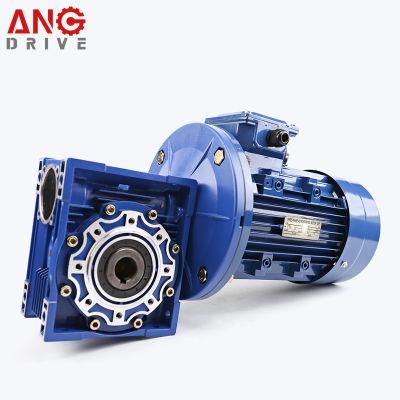 1HP 0.75kw Electric Gear Box Motor AC with Brake