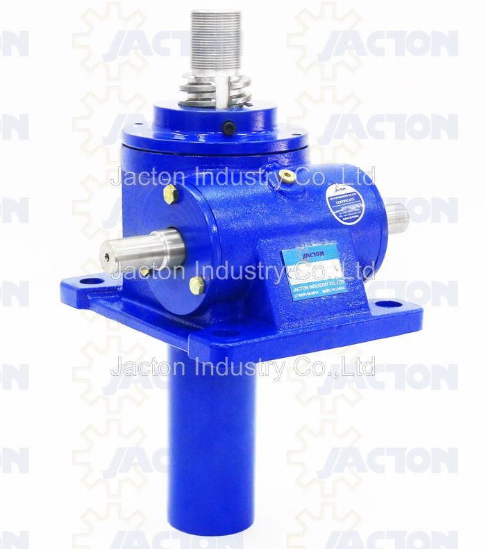 Acme Screw Jack Actuator for Lifting, Worm Gear Screws Jacks Provide Long Duty Life, Compact Screw Lift, Lifting Actuator Jack, Screw Operated Mechanical Lift