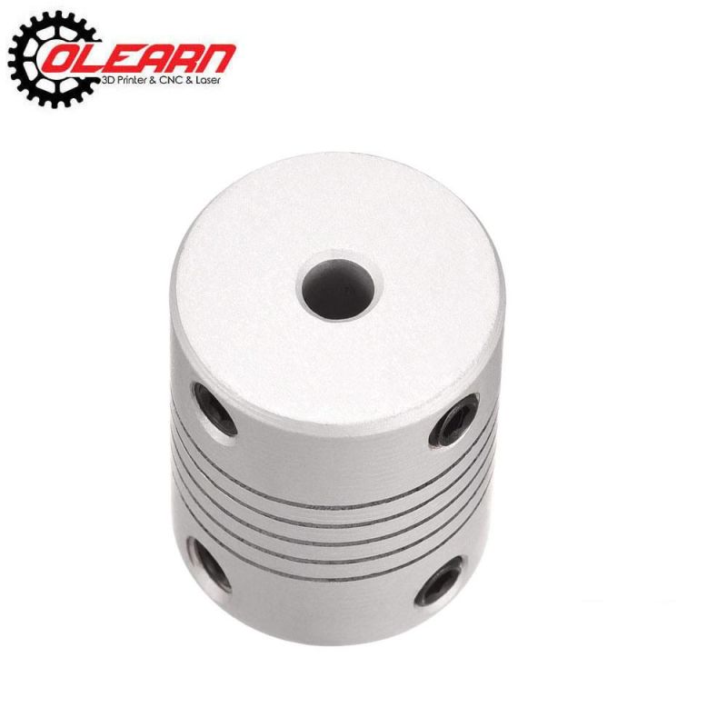 Olearn Aluminum Alloy Shaft Coupling Flexible Coupler Motor Connector