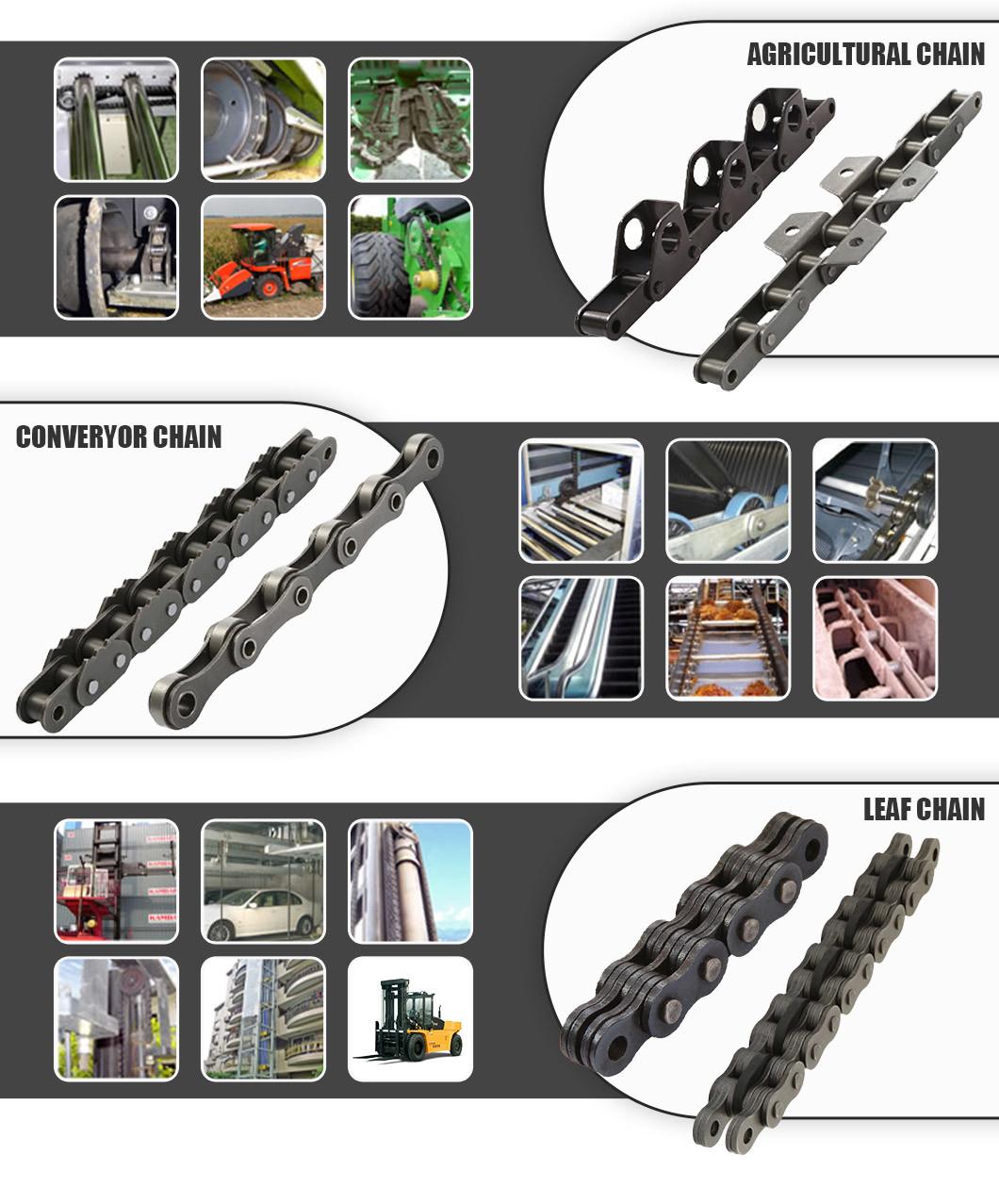 High Precision Agricultural Mechanical Equipment Accessories Stainless Steel Chain Sprocket