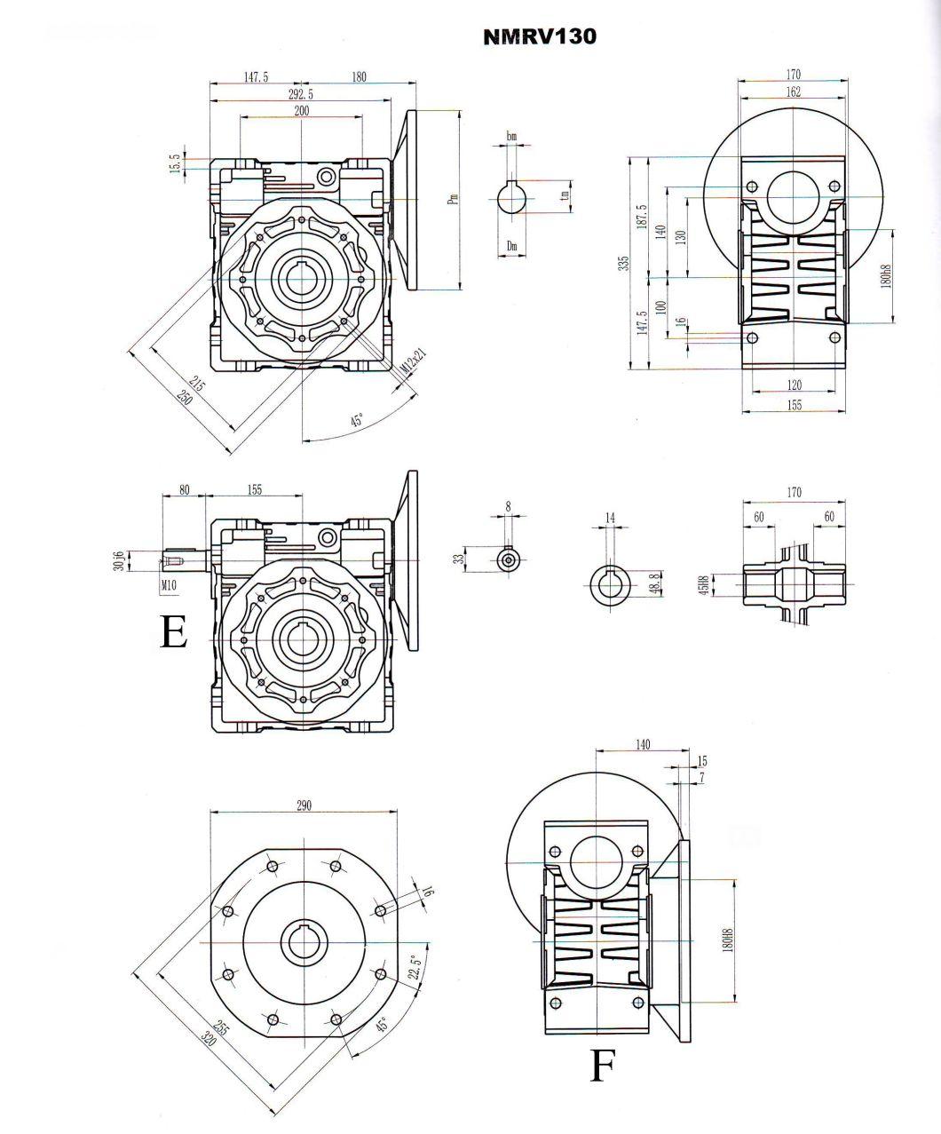 Worm Gear Unit Worm Gear Motor