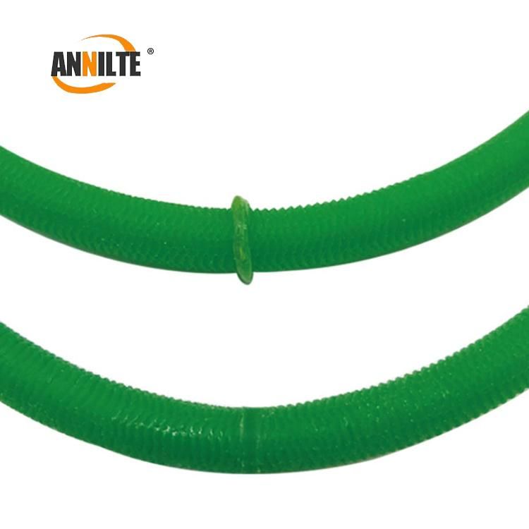 Annilte Polyrethane Drive Belt Red Smooth Round Belt