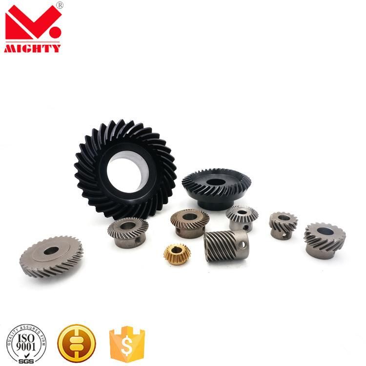 Mighty High Precision Gear Crown Wheel CNC Machine Spiral Bevel Gear