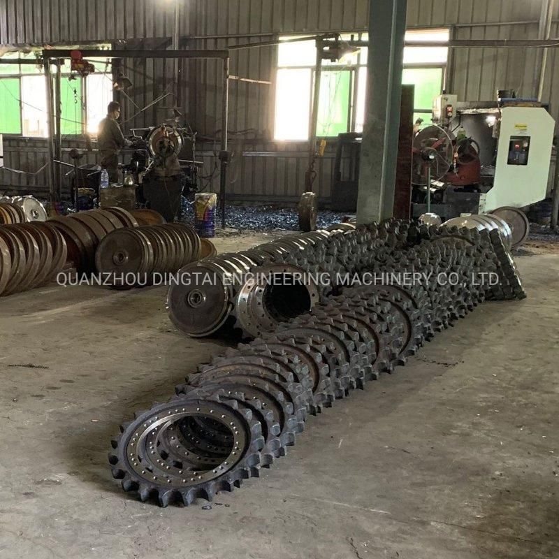 Excavator Track Sprocket PC100, PC200, PC300, PC400, PC650 Sprocket Bulldozers Spare Parts