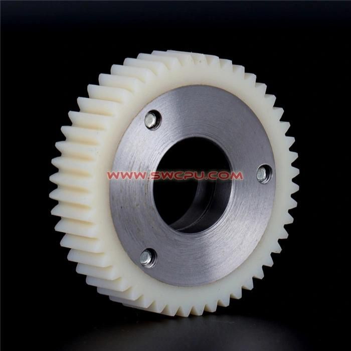 Custom Differential Nylon Plastic Helical Toothed Gear