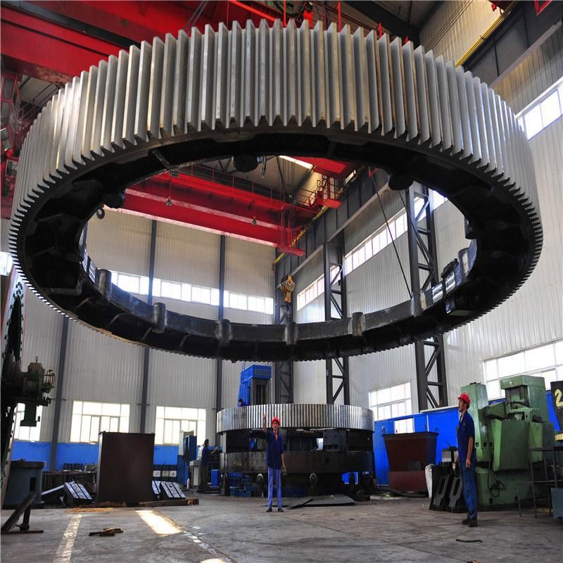 Large Transmission Parts Gear for Grinding Machine Mill Furnace Kiln