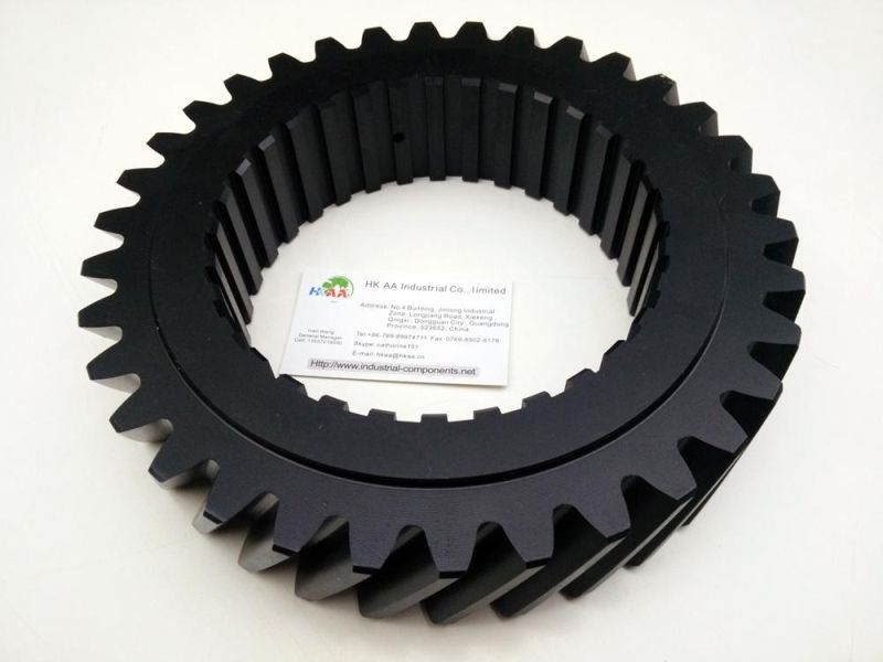 Steel Spiral Crown Wheel and Pinion Gear for Motorcycle Parts