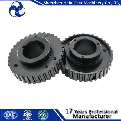 Steel Spur Gear with Hub Keyway Pulley