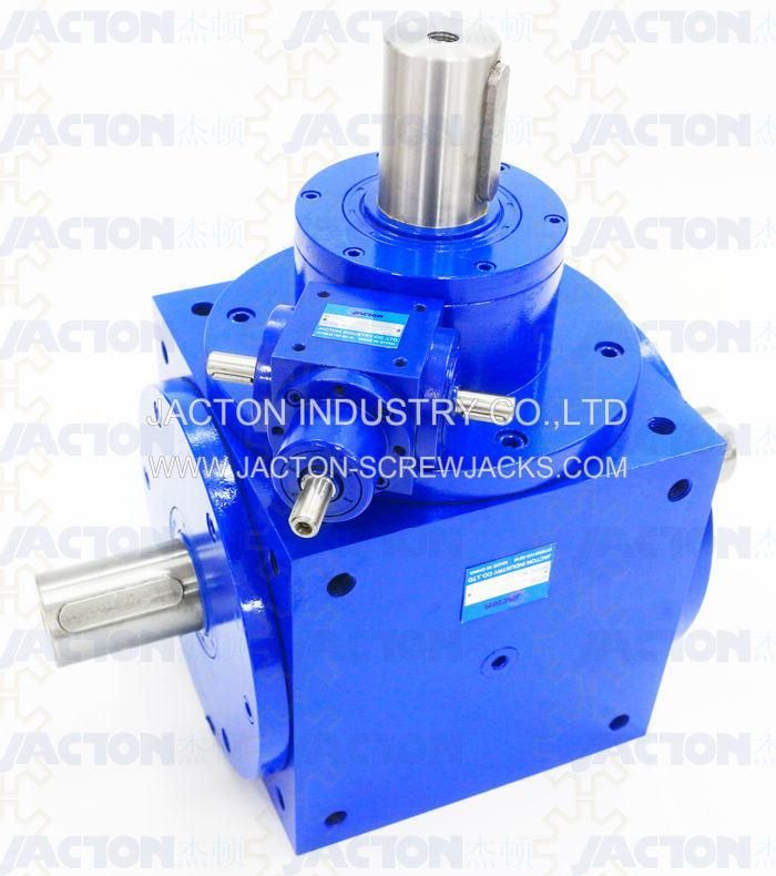 High Precision Jtp280 Spiral Bevel Precision Gearbox 60mm Drive Shaft