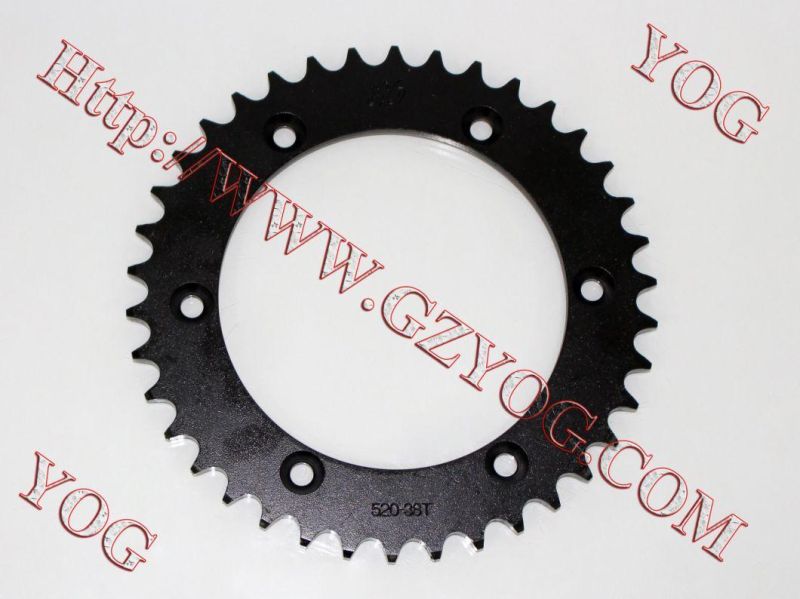 Yog Motorcycle Parts Motorcycle Rear Sprocket YAMAHA Crypton T110