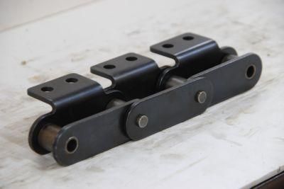 P152f111K2 Large Pitch ISO and ANSI Standard Driving Conveyor Chains with Attachments