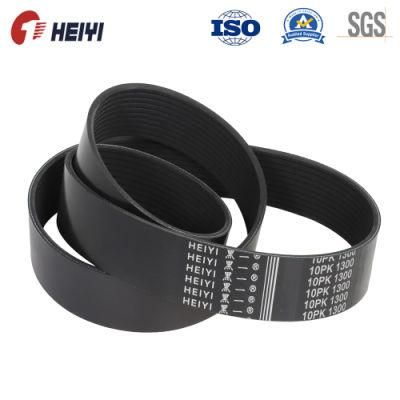 Pj, Pk, Pl, Pm Automotive Rubber V Belt Transmission Belt with EPDM Top Quality Rubber Material