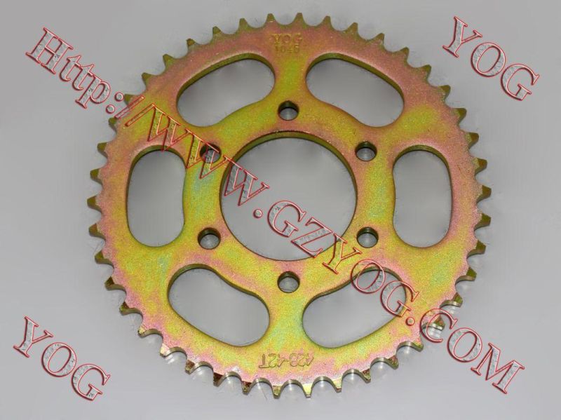 Yog Motorcycle Parts Motorcycle Rear Sprocket YAMAHA Crypton T110