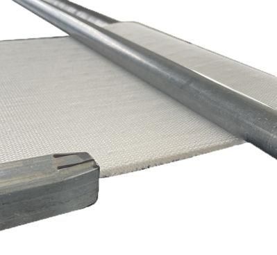 Fluidizing Convey Solid Woven Transport Conveyor Belt Air Slide