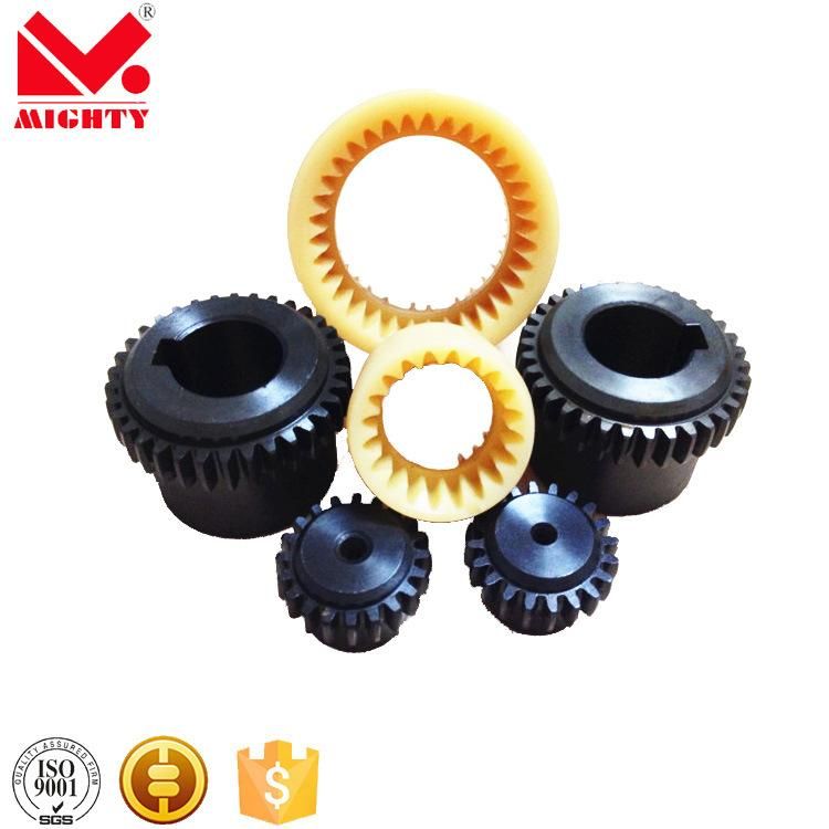 Chinese Top Quality Flexible Mechanical Nylon Sleeve Gear Coupling