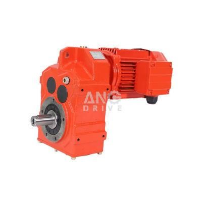 F Series Parallel Key Shaft Helical Gear Motors Industrial Gearbox