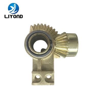 One Way 90 Degree Bevel Gear Precise Gear for Earthing Switch Interlock