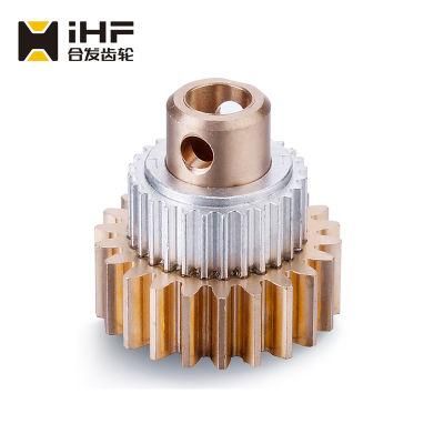 Manufacturer Wholesale Stainless Steel Precision Pinion Copper Small Module Gear for Logistics Equipment