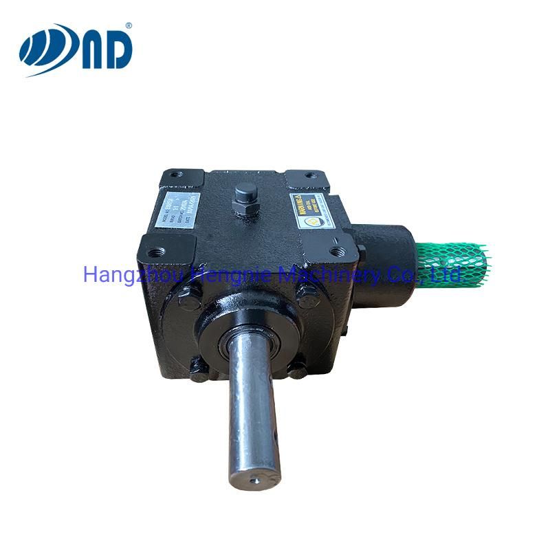 ND Brand Agriculture Gear Box Pto Agricultural Reverse Gearbox for Snow Removal Equipment Forage Machine Rotary Tiller Corn Header Potato Harvester