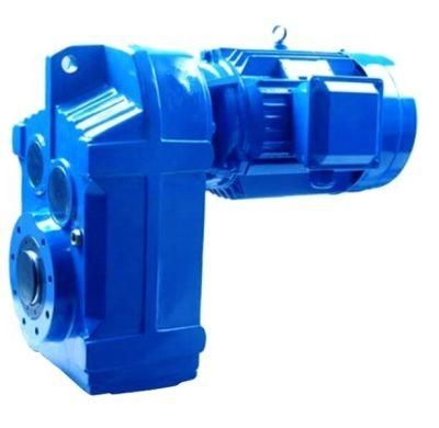 F67 Helical Parallel Shaft Speed Reducer with Servo Input Flange