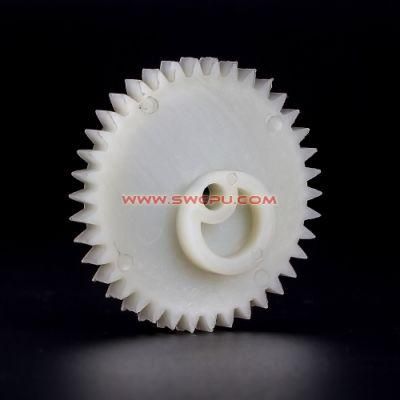 Injection Molding Nonstandard POM Plastic Rack Wheel / Spur Gear