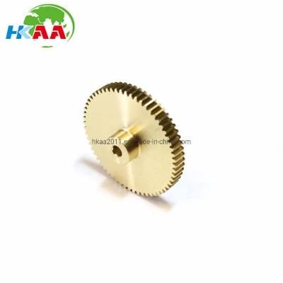 Custom Design Brass Spur Gear for Small DC Motor