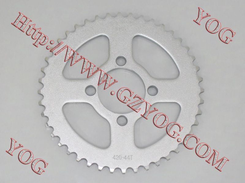 Yog Motorcycle Parts Motorcycle Rear Sprocket YAMAHA Crypton T110