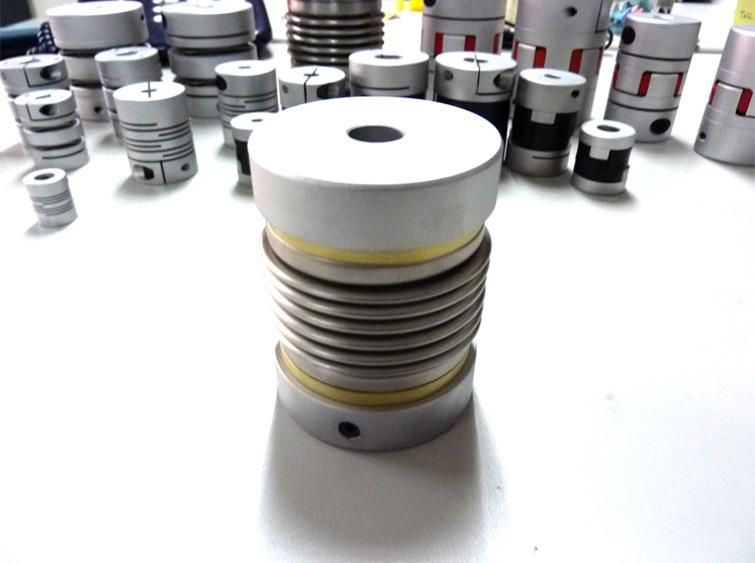 Metal Bellows Coupling Spring Coupling Setscrew or Clamping Type for Motor Connector