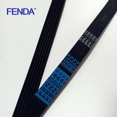 Fenda 6pk2067 Poly V Belts Auto Belts Timing Belts Toothed Belts Cut Belts