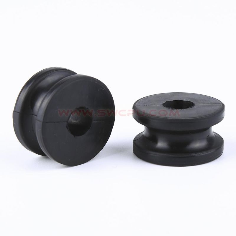 Industry Use Polishing Surface Rubber Rolling Pulley