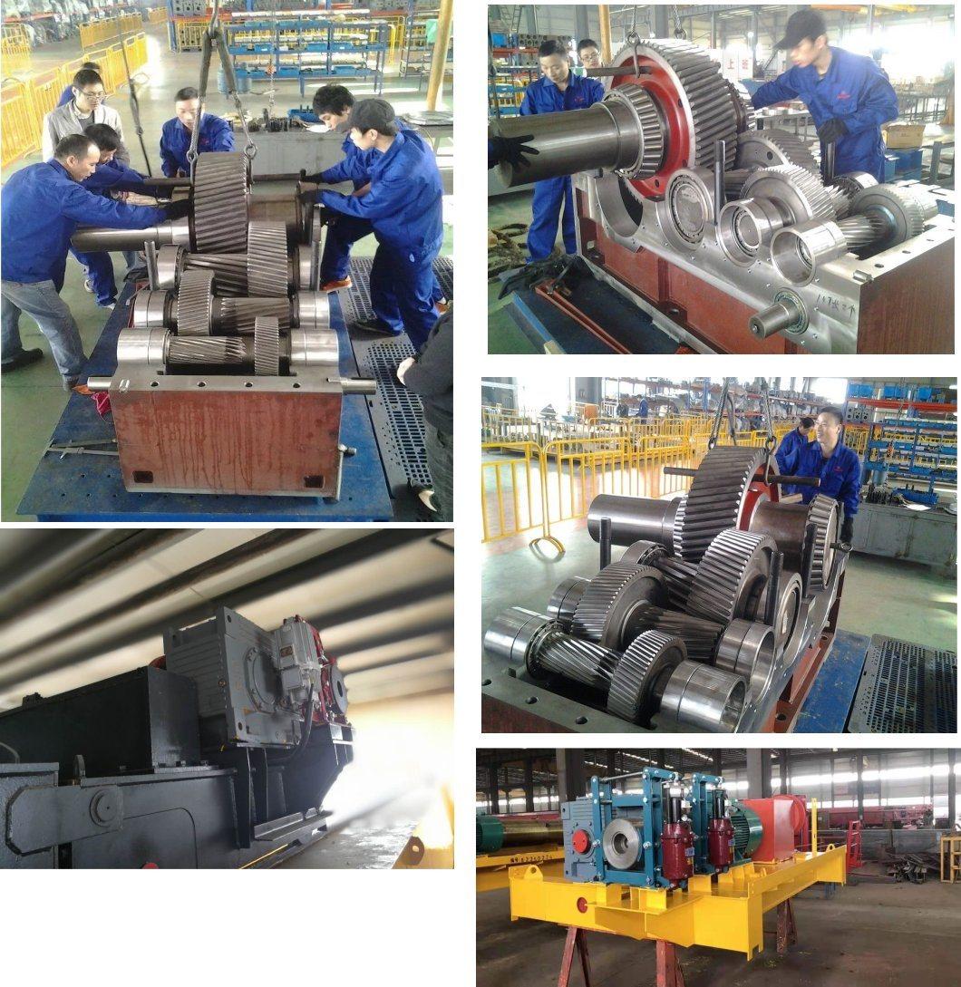 Heavy Duty Helical Gear Box with Cast Iron Housing for Crane