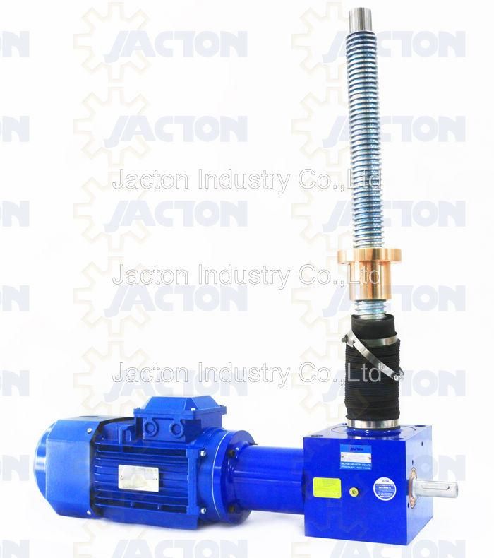 Acme Screw Jack Actuator for Lifting, Worm Gear Screws Jacks Provide Long Duty Life, Compact Screw Lift, Lifting Actuator Jack, Screw Operated Mechanical Lift