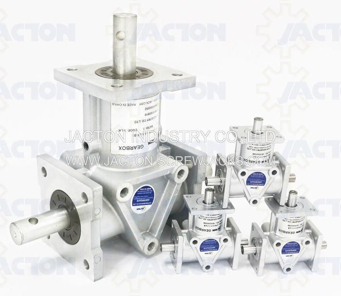 a Compact Bevel Gearbox Design Provides a Visually Attractive, Quality Finished Casing, Produced From Die-Casting, in Lightweight Aluminium Alloy.