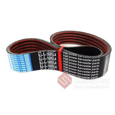 World Harvester V Belt 9j-5-1605 Teeth