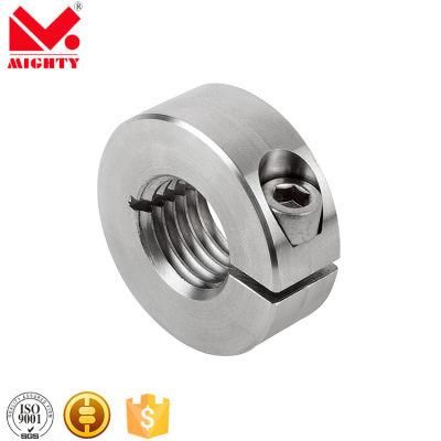 Mighty Hot Sale High Quality Metric and Inch Steel Aluminum Single Split Shaft Collar