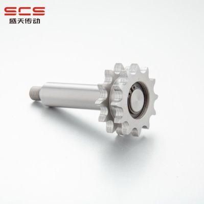 Custom Made Roller Chain Sprocket Chain Wheel Shaft