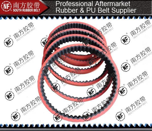 Transmission Rubber Industrial Wrapped Banded Auto Motorcycle Synchronous Automotive Tooth Ribbed Timing Poly Power V Belt