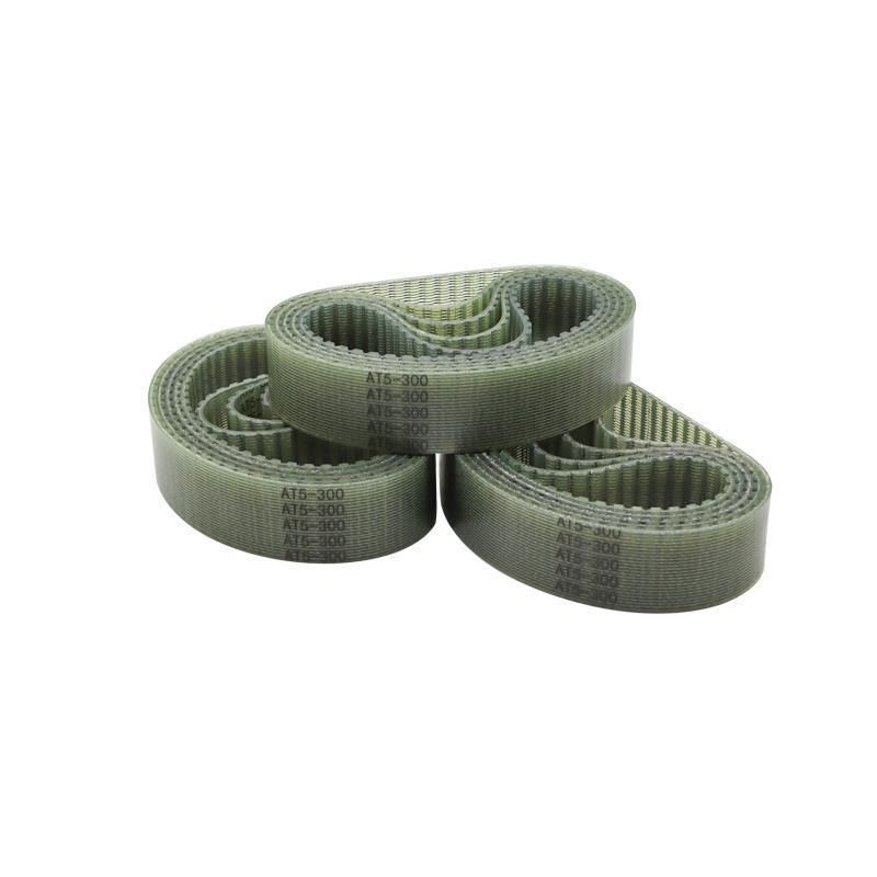 PU At5-300 Timing Belt Steel Wire Cord Transmission Synchronous Belt