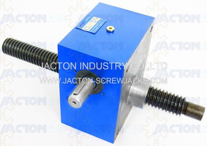 Custom Made Equivalent Italy Sj 50 Kn Worm Gear Jack Screw, Acme Screw Jack for Spain Customer