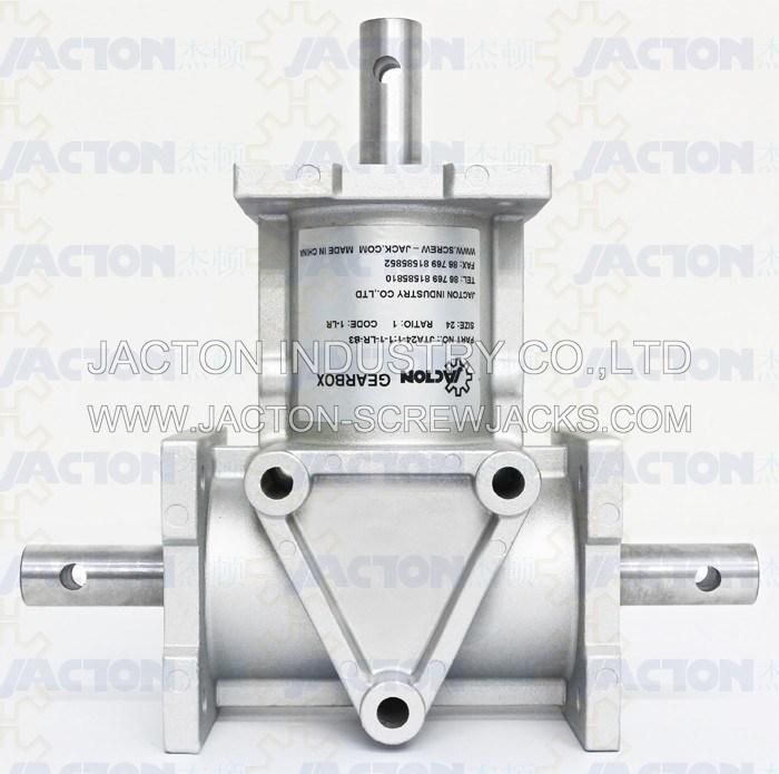 Corrosion Resistant Aluminum Housings Jta20 Spiral Bevel Gearbox