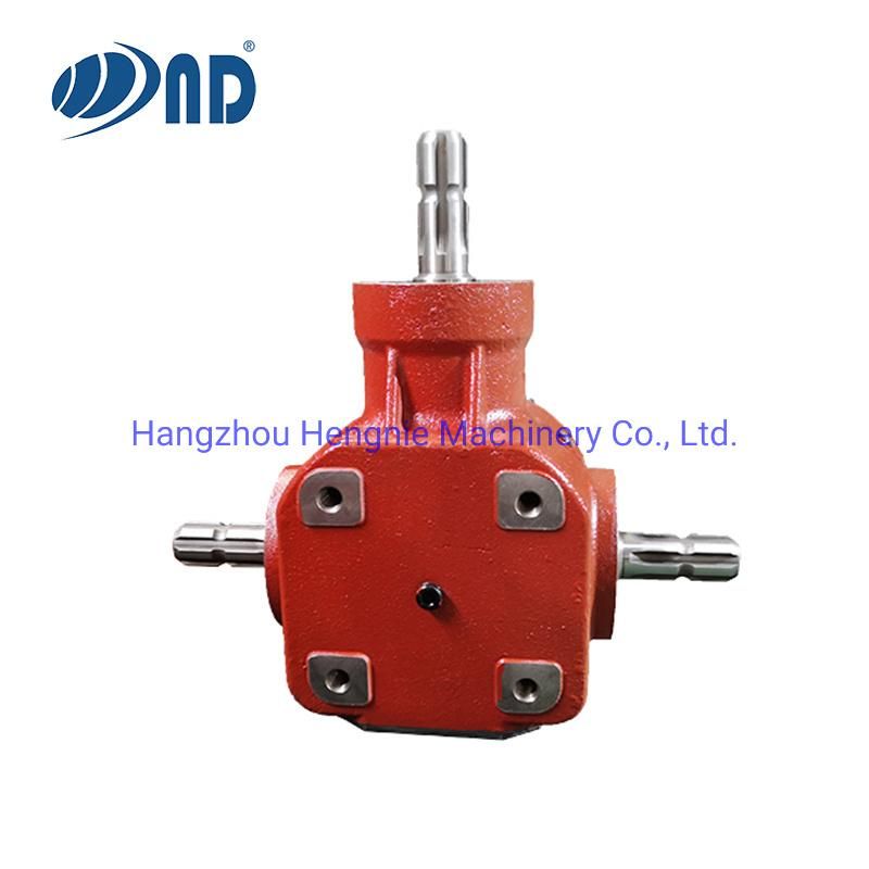 Agricultural Gearbox for Straw Blower Concrete Mixer Turf and Lime Spreader Gear Box Pto