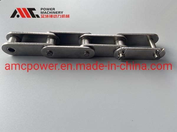 C2080h Stainless Steel Double Pitch Conveyor Chain C2080HSS Stainless Steel Transmission Chain