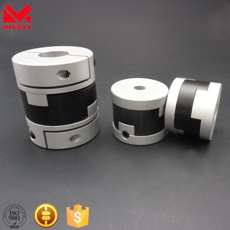 Aluminum Clamp Style Jaw / Spider Flexible Shaft Coupling for Motor