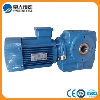 Helical Worm Gearmotor IEC Motor