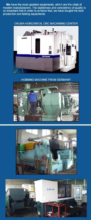 High Quality Aluminum Worm Gearbox with Output Flange